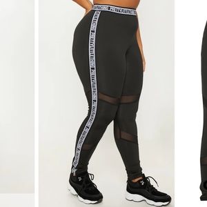 3 pair of PrettyLittleThing athletic leggings